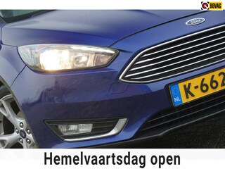 Ford Focus Wagon 1.0 125PK Titanium Sport | Deep Impact Blue | 18"LMV/NAV/Cruise/Clima - Sportief!
