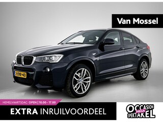 BMW X4 xDrive20i Executive | AUTOMAAT | TREKHAAK | M-PAKKET | NAVIGATIE | ACHTERUITRIJCAMERA | SPORTSTOELEN | TREKHAAK | ELEKTRISCHE ACHTERKLEP | CLIMATE CONTROL | CRUISE CONTROL | BI-XENON KOPLAMPEN |