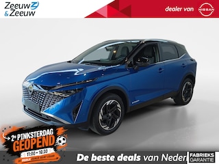 Nissan Qashqai 1.5 e-Power Business Design | Navigatie| camera 360vieuw| Apple Carplay & Android auto | Pdc voor en achter | Two-tone lak | LM wielen | Pro-pilot | Climate controle | Inklapbare buitenspiegels | I-key |