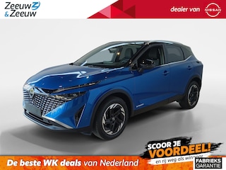 Nissan Qashqai 1.5 e-Power Business Design | Navigatie| camera 360vieuw| Apple Carplay & Android auto | Pdc voor en achter | Two-tone lak | LM wielen | Pro-pilot | Climate controle | Inklapbare buitenspiegels | I-key |