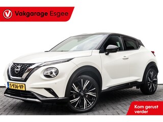 Nissan Juke 1.0 115 PK DIG-T N-Design Automaat | Ned Auto | 26 DKM | Uniek | | Clima | Pdc V/A | Camera | Sportstoelen | Navi | Keyless | Led | Dab Audio |