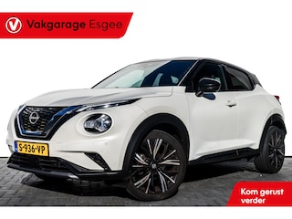 Nissan Juke 1.0 115 PK DIG-T N-Design Automaat | Ned Auto | 26 DKM | Uniek | | Clima | Pdc V/A | Camera | Sportstoelen | Navi | Keyless | Led | Dab Audio |