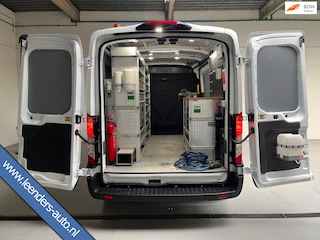 Ford Transit SERVICEWAGEN ELEKTRISCH 350 L2H2 Trend 68 kWh BOTT INRICHTING, V230 OMVORMER, LUXE UITVOERING, RIJKLAARPRIJS!