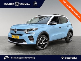 Citroën C3 Plus 44kWh 113pk | 8 JAAR GARANTIE! | VERHOOGDE INSTAP | APPLE CARPLAY / ANDROID AUTO | TWO-TONE! | AIRCO | CRUISE CONTROL | ISOFIX | COMFORT RANGE |