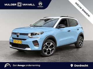 Citroën C3 Plus 44kWh 113pk | 8 JAAR GARANTIE! | VERHOOGDE INSTAP | APPLE CARPLAY / ANDROID AUTO | TWO-TONE! | AIRCO | CRUISE CONTROL | ISOFIX | COMFORT RANGE |