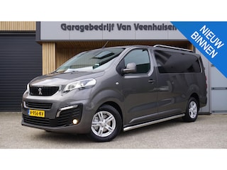 Peugeot Expert 2.0 BlueHDI 180pk L3 Automaat 3-Zits Premium Pack *Marge Bus* HUD Xenon Sidebars 16inch LM Trekhaak A-Camera *Zeer Nette Bus*