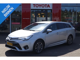 Toyota Avensis Touring Sports 1.8 VVT-i BUSINESS AUTOMAAT AFN-TREKHAAK KEYLESS NAVI HALF-LEDER STOELVERWARMING PRIVACY-GLASS 17"LMV CAMERA
