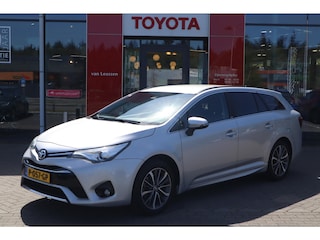 Toyota Avensis Touring Sports 1.8 VVT-i BUSINESS AUTOMAAT AFN-TREKHAAK KEYLESS NAVI HALF-LEDER STOELVERWARMING PRIVACY-GLASS 17"LMV CAMERA