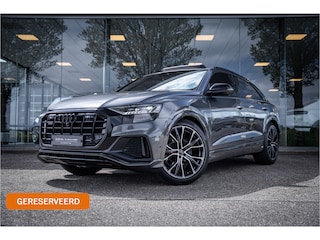Audi Q8 50 TDI quattro Pro Line S ** Panodak ** Leder ** Luchtvering ** BOSE ** Trekhaak ** Massage