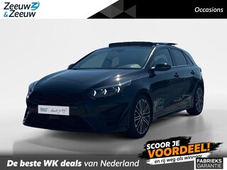 Kia Ceed 1.5 T-GDi GT-PlusLine 140 PK | Meest luxe uitvoering | Schuif-kanteldak | Elektrisch verstelbare bestuurdersstoel met geheugenfunctie |  18" lichtmetalen velgen | Chameleon Tint Ultra Blue | Metallic lak | Fabrieksgarantie t/m 8-4-2032 + 3x 1 jaar*  | NAP