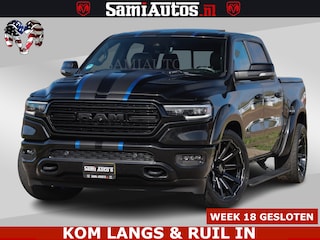Dodge Ram HULK PACK LIMITED | 5.7 V8 | WIDE BODY | STRIPING | HUD | LUCHTVERING | OPEN UITLAAT KLEP | BOM VOL CREW CAB | DUBBELE CABINE | DC | 5 PERSOONS |