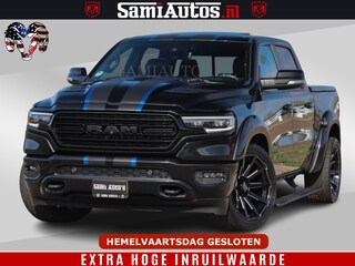 Dodge Ram HULK PACK LIMITED | 5.7 V8 | WIDE BODY | STRIPING | HUD | LUCHTVERING | OPEN UITLAAT KLEP | BOM VOL CREW CAB | DUBBELE CABINE | DC | 5 PERSOONS |
