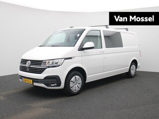 Volkswagen Transporter 2.0 TDI L2H1 110PK | Dubbele Cabine | Airco | Cruise Control | Navigatie | Apple/Android Carplay | Parkeersensoren Achter | Dakdragers |