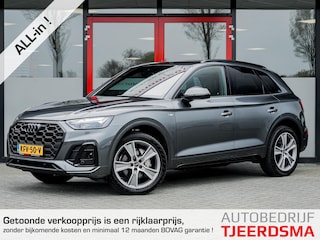 Audi Q5 40 TDI quattro S edition | 3x S-Line | Stoelverwarming | Virtual Cockpit | Camera | NW Model | Black Optic | LED Koplampen | Cruise Control | Climate Control | Parkeersensoren | Daytona Grijs Parelmoer Lak |
