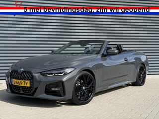 BMW 4-serie Cabrio 420i M-Sport Dravit Grijs/Nekverwarmer/camera/20inch