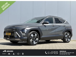 Hyundai Kona 1.6 GDI HEV Premium / Trekhaak 1300KG Trekgewicht / Stoelen Elektrisch Verstelbaar Met Geheugenfunctie / Stoelverwarming en Verkoeling Voorzijde / Achterklep Elektrisch /