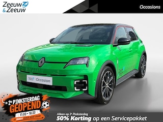 Renault 5 urban range techno 40 kWh AUTOMAAT NAVI AIRCO CAMERA CRUISE CONTROLE APPLE CARPLAY ANDROID AUTO LM VELGEN STOELVERWARMING STUURVERWARMING ZEER MOOIE AUTO DEALER ONDERHOUDEN