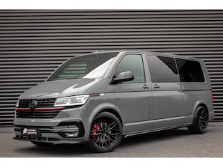 Volkswagen Transporter 2.0 TDI L2H1 BULLI 204PK DC DUBBEL CABINE / ALCANTARE HEMEL / FULL OPTIONS / LEDER / FULL BLACK / APPLE