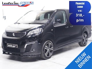 Peugeot Expert 2.0 BlueHDI 180 pk Aut. Dubbel Cabine 2xSchuifdeur 19" LMV, Navi, Camera, Trekhaak 2.000 kg, NAP, 5-Zits