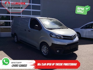 Toyota Proace 2.0 145 pk L3 2xSchuifdeur/ Adapt.Cruise/ Head Up/ Standkachel/ Stoelverw./ Carplay/ Trekhaak/ PDC