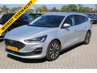 Ford Focus Wagon 1.0 EcoBoost 155PK Hybrid Titanium X CAMERA NAVI CARPLAY TREKHAAK