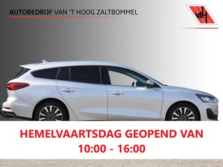Ford Focus Wagon 1.0 EcoBoost 155PK Hybrid Titanium X CAMERA NAVI CARPLAY TREKHAAK