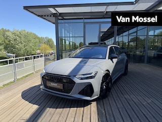 Audi A6 Avant 4.0 TFSI quattro | RS DYNAMIC PLUS | KERAMISCH | VIERWIEL BESTURING | B&O | STOELVENTILATIE | MATRIX | HEAD-UP DISPLAY | 22 INCH MATZWART | NARDOGRIJS | SOFTCLOSE | RS DESIGN RODE STIKSELS | BTW AUTO |