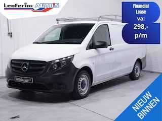 Mercedes-Benz Vito 114 CDI 136 pk Lang Aut. Glazenwasser Edition Airco, Cruise Control, Imperiaal, Trekhaak 2.500 kg, 2-Zits