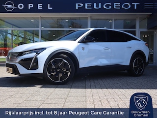 Peugeot 408 GT Avantage EV 58kWh 210pk Automaat, Rijklaarprijs, Elektrisch verstelbare en verwarmbare stoel Navigatie 360° camera