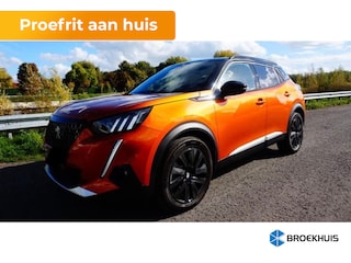 Peugeot 2008 1.2 PureTech GT Pack Elek. Stoel met Massage | Focal | Stoelverwarming | Leder | Camera | LED | 18" Lichtmetaal | Climate | Achteruitrijcamera | Afwijkende dakkleur | Airco (automatisch)