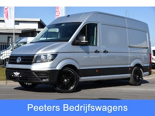 Volkswagen Crafter 35 2.0 TDI L3H3 Highline Camera, Cruise, Carplay, 177PK, Automaat, 2 x Schuifdeur, Leder, Stoelverwarming, UNIEK!