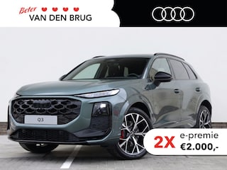 Audi Q3 S edition e-hybrid 200 kW/272 PK | 20inch | Pano | Tech Pro | Optiek zwart | Privacy glas |