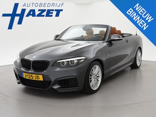 BMW 2-serie Cabrio 218i AUT. M-SPORT HIGH EXECUTIVE + LEDER SPORTINTERIEUR | TREKHAAK