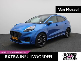 Ford Puma 1.0 EcoBoost Hybrid ST-Line X | Panorama Dak | B&O | Virtual cockpit | Navigatie | Elec. Achterklep | Apple Carplay/ Android Auto | Camera | Parkeersensoren | Stoel - Stuurverwarming | Verwarmde Voorruit | Lane Assist | LMV |