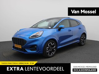 Ford Puma 1.0 EcoBoost Hybrid ST-Line X | Panorama Dak | B&O | Virtual cockpit | Navigatie | Elec. Achterklep | Apple Carplay/ Android Auto | Camera | Parkeersensoren | Stoel - Stuurverwarming | Verwarmde Voorruit | Lane Assist | LMV |