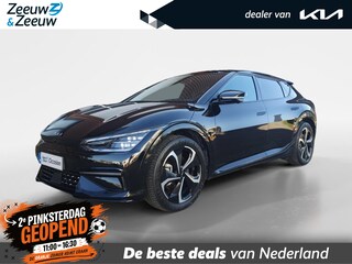 Kia EV6 GT-Line AWD 77.4 kWh | Panorama schuifdak | Rondom Camera | Stoel verwarming en ventilatie | Elektrisch bedienbare voorstoelen | Navigatie | Stuurverwarming |