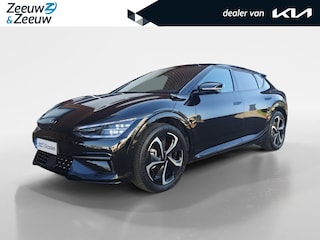 Kia EV6 GT-Line AWD 77.4 kWh | Panorama schuifdak | Rondom Camera | Stoel verwarming en ventilatie | Elektrisch bedienbare voorstoelen | Navigatie | Stuurverwarming |