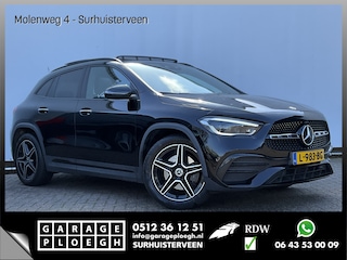Mercedes-Benz GLA 200 164pk Solution AMG Memory Pano.dak Sfeerverl Hoogzitter Uitstraling!