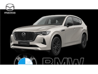 Mazda CX-60 e-Skyactiv PHEV Homura Plus | 12,3-inch TFT-kleurendisplay met bediening via centrale HMI Commander, touchscreen (voor Apple CarPlay / Android Auto™) of voice control | 12,3-inch digitale meterset | 20-inch lichtmetalen velgen, Black