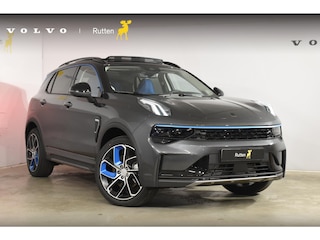 Lynk & Co 01 262PK Automaat / 360 Camera / Adaptieve cruise control / Glazen schuif-kanteldak / Elektrische stoelen met geheugenfunctie / Stoelverwarming / Elektrische achterklep / Climate control / Parkeersensoren V+A / 20"velgen / Keyless entry /