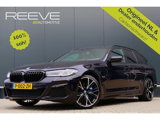 BMW 5-serie Touring 530e M-Sport LCI | Carbonschwarz | 20 Inch | Laser Light | Live Cockpit Prof. | Leer | Stoelverwarming | Apple Carplay / Android Auto