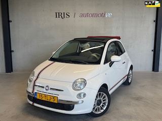 Fiat 500 1.2 Cabrio - Lounge - Org NL - Airco - BT - PDC