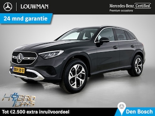 Mercedes-Benz GLC 300 e 4MATIC Plug-In Hybride Trekhaak | Ledkoplampen | Memory Voorstoelen | Stoel en Stuurverwarming | Parkeerpakket met achteruitcamera. Inclusief 24 maanden Mercedes-Benz Certified garantie voor Europa.