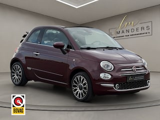 Fiat 500 1.2 Star 2019 BORDEAUX | Cabrio | Apple CarPlay | Airco