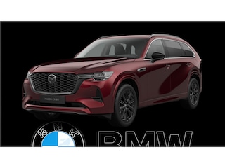 Mazda CX-80 e-Skyactiv PHEV Homura Plus | 12,3-inch TFT-kleurendisplay met bediening via centrale HMI Commander, touchscreen (voor Apple CarPlay / Android Auto™) of voice control | 12,3-inch digitale meterset | 20-inch lichtmetalen velgen, Black