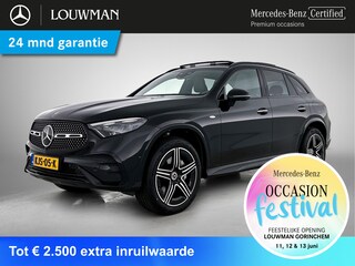 Mercedes-Benz GLC 300 e 4MATIC AMG Plug-In Hybride AMG Line | Night Pakket | Alarm klasse 3 | Distronic | Panorama Schuif-Kanteldak | 20 Inch AMG Velgen | Burmester®. Inclusief 24 maanden Mercedes-Benz Certified garantie voor Europa.
