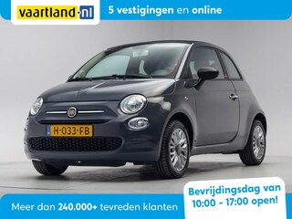 Fiat 500 Cabrio 1.2 Young [ airco Navi Led verlichting lm velgen ]