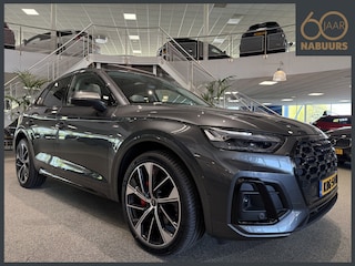 Audi Q5 50 TFSI e S edition, Luchtvering, Pano, Trekhaak, 21inch, 360cam, HUD