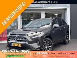 Toyota RAV4 2.5 Hybrid AWD Executive Blind Spot | 18 inch | Zwart leder | Parkeersensoren V+A | Stoel/Stuurwielverwarming