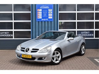 Mercedes-Benz SLK 200 K. Zwart leer Lichtmetalen velgen